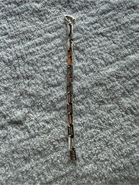 Brighton Silver Link Chain Bracelet with Delicate Accent